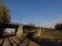 Vlečka pod železničním mostem přes Svitavu na trati Brno – Česká Třebová.