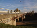 Dolní strana mostu přes Svitavu - sjezdu z dálničního mostu.