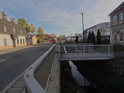 Mostek přes Svitavu, ulice Kapitána Jaroše.